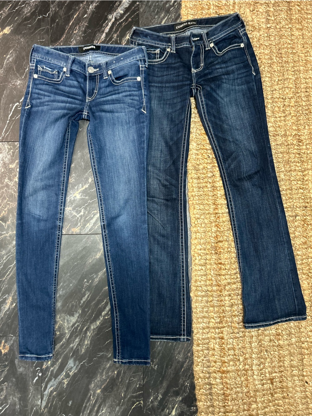 Express Women’s vintage y2k Jean lot size 0